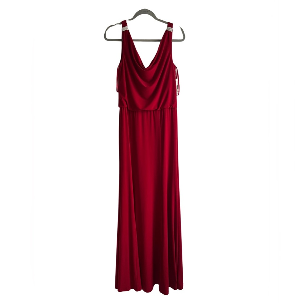 Ralph Lauren Red Maxi Evening Dress
